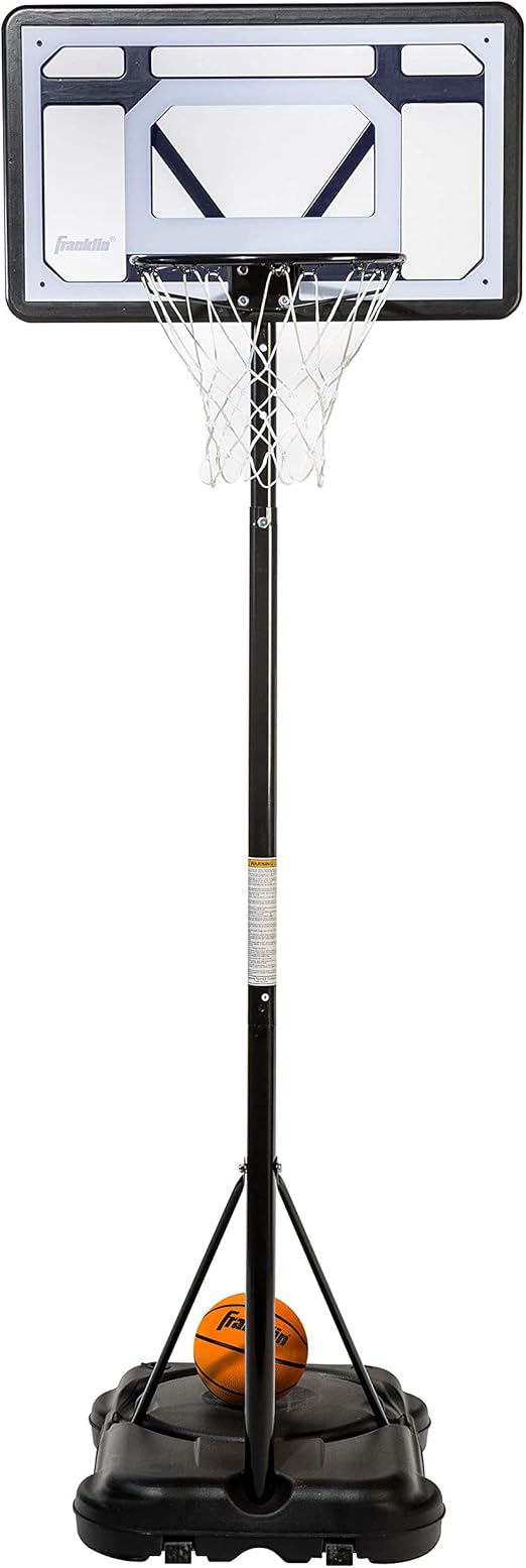 Franklin Sports Youth Basketball Hoop Indoor + Outdoor