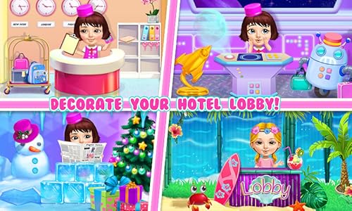 Sweet Baby Girl Hotel Cleanup - Crazy Cleaning Fun for Kids