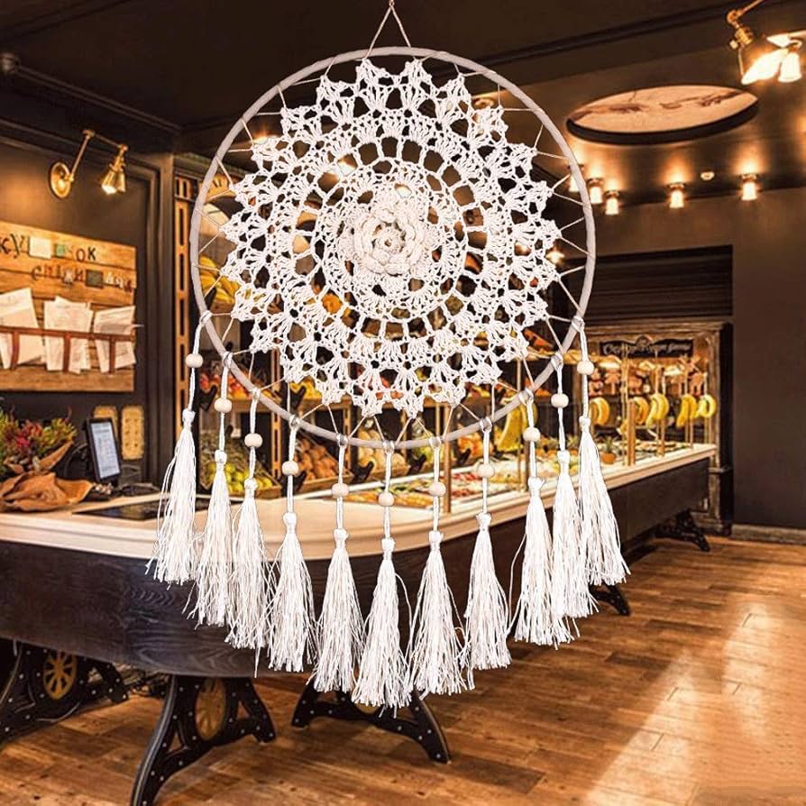 Amazon.co.jp: ドリームキャッチャー 捕夢網 手作り三次元の