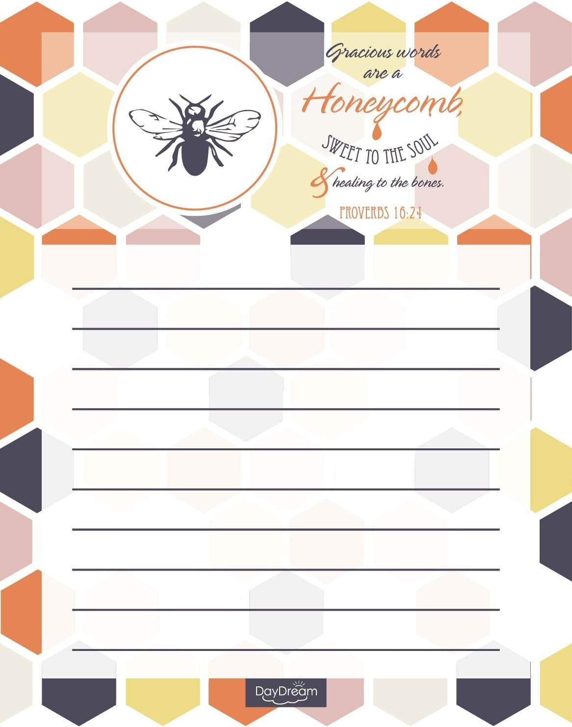 Canopy Street Love Notes Inspirational Notepad Collection Bible Verses for Valentine's Day / 4 Religious Notepads