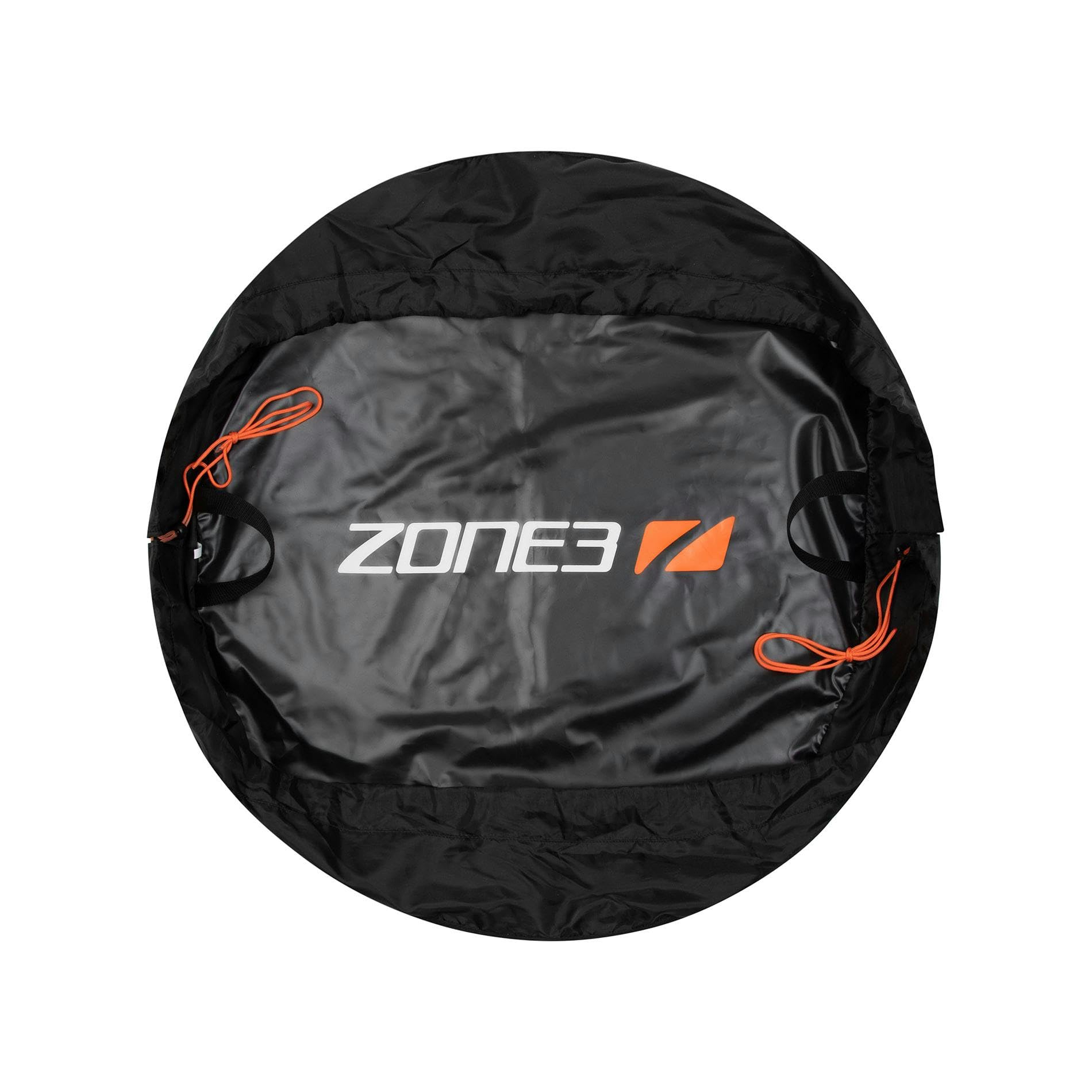 Zone3 Wetsuit Changing Mat, Black/Orange, one size