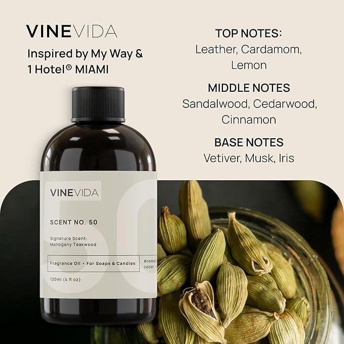 VINEVIDA Aceite para Difusor de Aromas 128 oz Fragancia Hotel miniatura 3