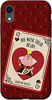 Vista 25 de iPhone 16 Disney Villains The Queen of Hearts Off With Their Heads - Carcasa roja
