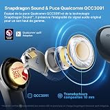 EarFun Air Pro 4 Écouteurs Bluetooth sans Fil, Ecouteurs Sans Fil Réduction de Bruit Adaptative, LDAC Hi-Res Audio, aptX Lossless, 6 micros, 52H d'autonomie, Bluetooth 5.4, Détection Intra-auriculaire - 3