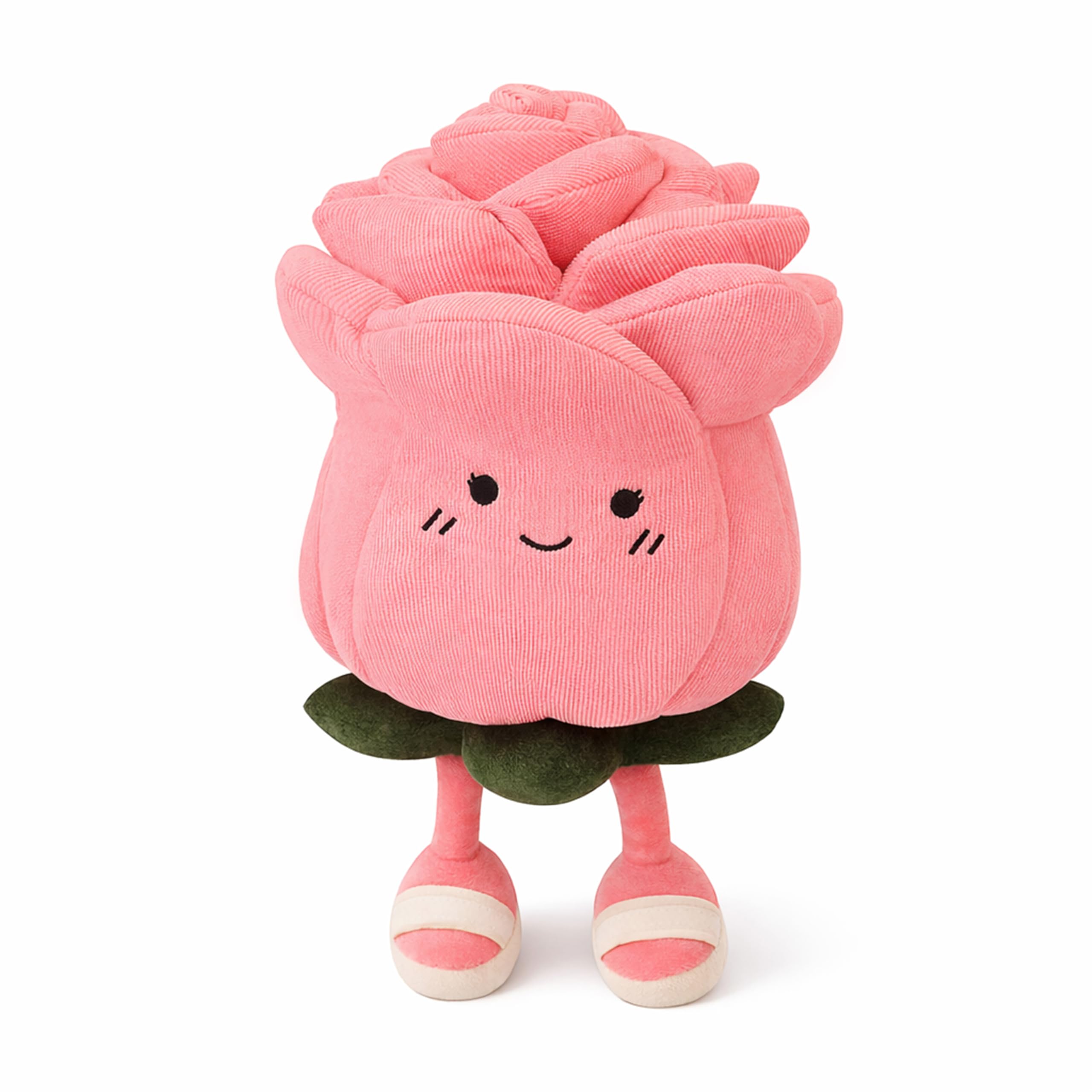 Amazon.com: Tiralia Adorable Red Rose Plush Toy with Legs and
