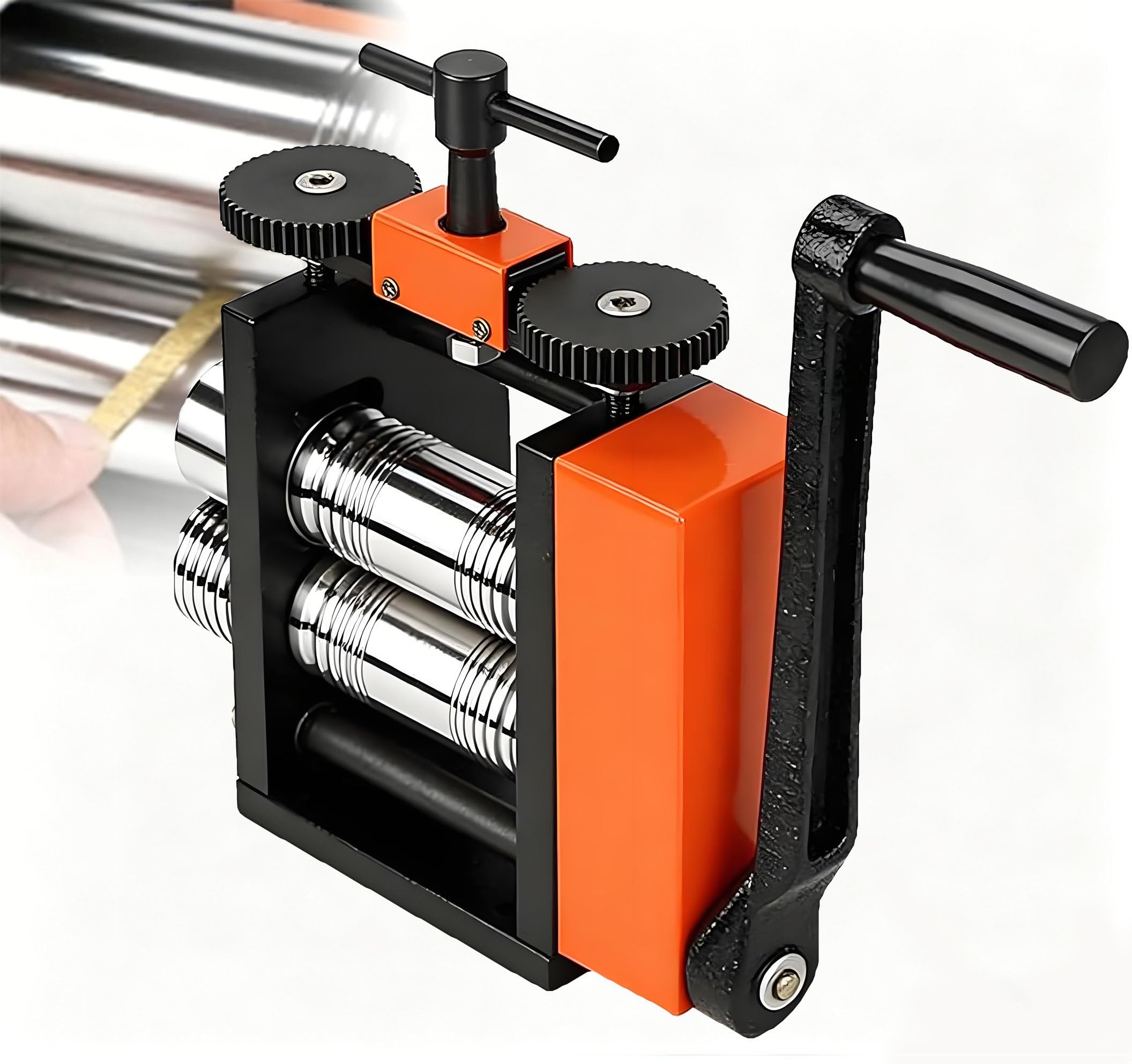 Laminoir pour bijoux 40 mm fabrication fils carrés et tôles