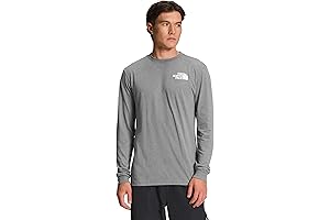 North Face Men's Long Sleeve Box NSE Tee: The Ideal Choice for Comfort and Performance