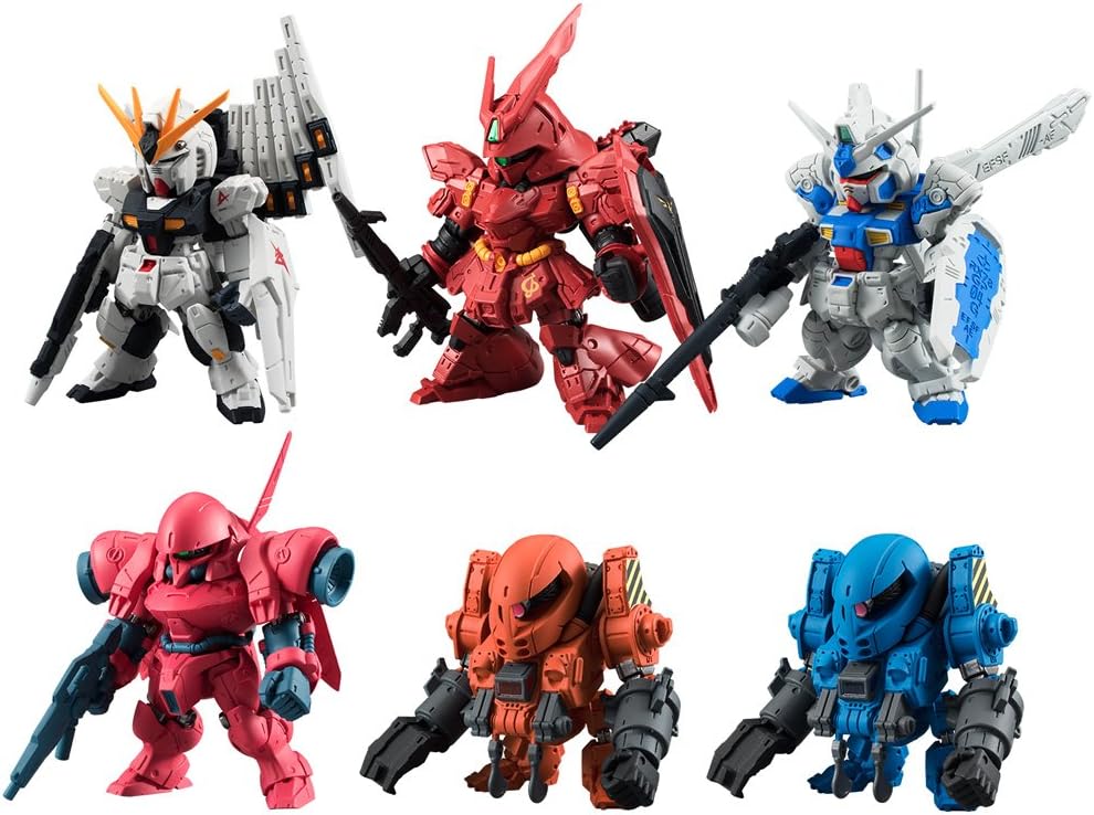 Black Friday - 40% OFF Bandai Shokugan Gundam Converge #1 Action Figure, Pack of 10