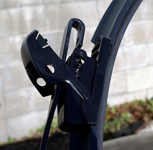 Miniatura 2 de TuningPros WBP-24-21 - Limpiaparabrisas sin soporte, 24 pulgadas (23.622in) lado del conductor y 21 pulgadas (20.669in), lado del pasajero, juego de