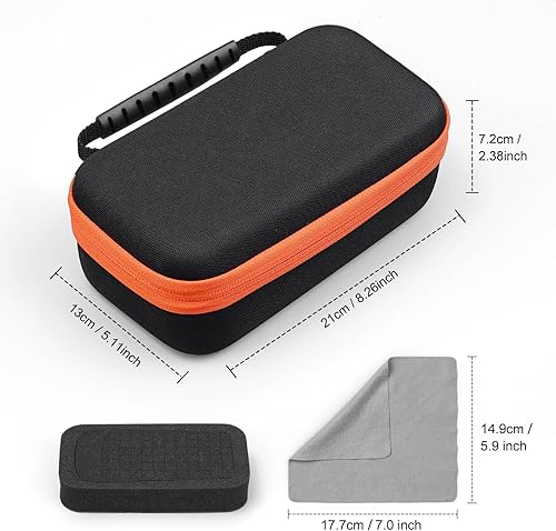 Miniatura 13 de Paquete Hard Caser con correa magnética de repuesto para Klein Tools MM400/MM325/MM300/MM200/ET140/MM720 multímetro digital por KingSung