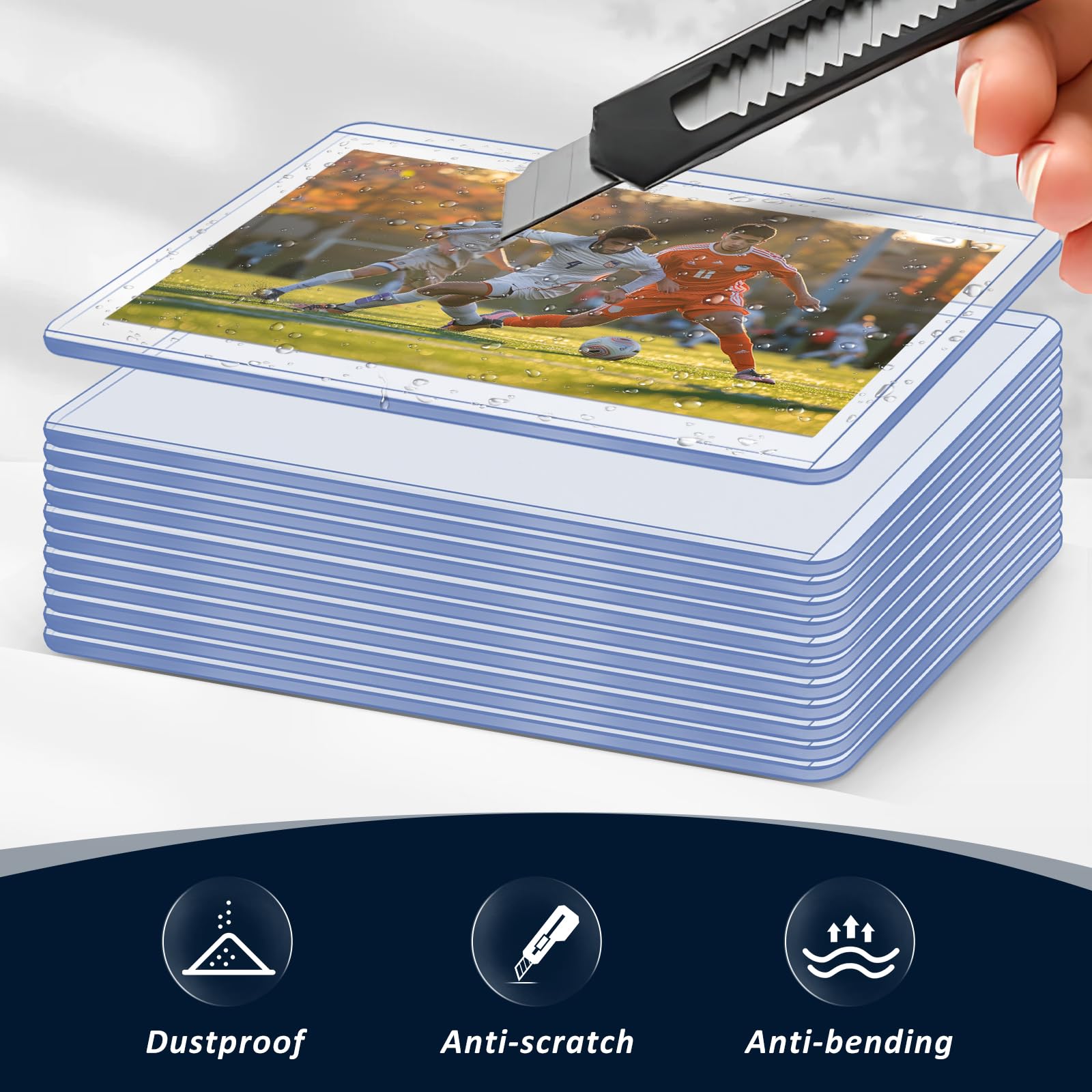 best hard plastic card sleeves Amazon.com: Outer Sleeves Matte Standard Size