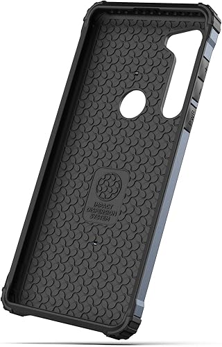 Miniatura 5 de ENCASED Scorpio - Funda protectora resistente para Motorola Edge (2020) (azul pizarra)
