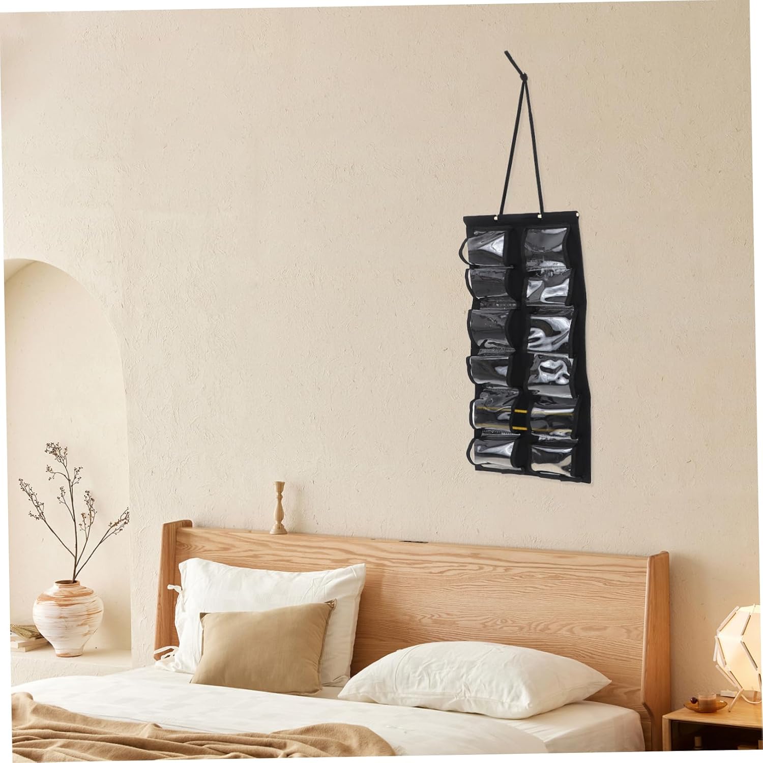 Taekwondo Belt Storage Bag Wall Mounted Karate Medal Display Rack Hanging Organizer for Martial Arts Belts Design for Easy Access and Tidy Storage
