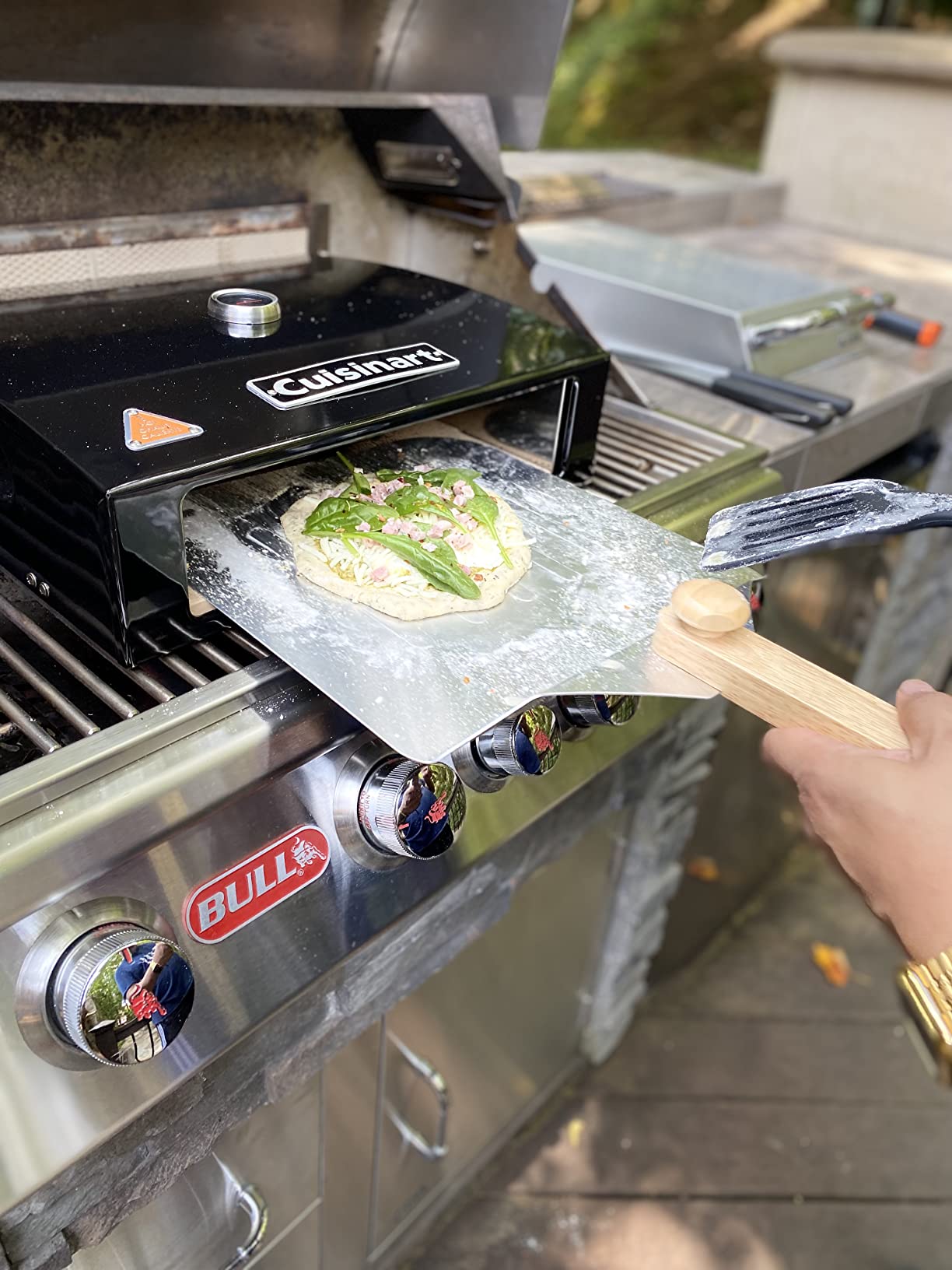 22/mo Finance Cuisinart CPO700 Grill Top Pizza Oven Kit Buy Now