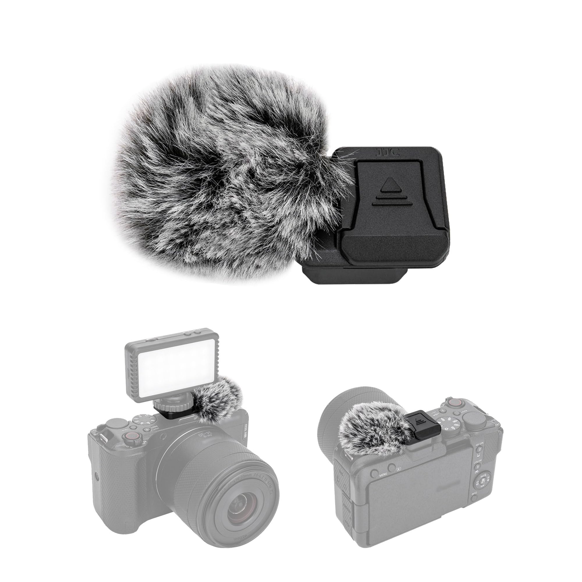 Amazon.co.jp: JJC コールドシューウインドマフ Canon EOS R50 V 適用