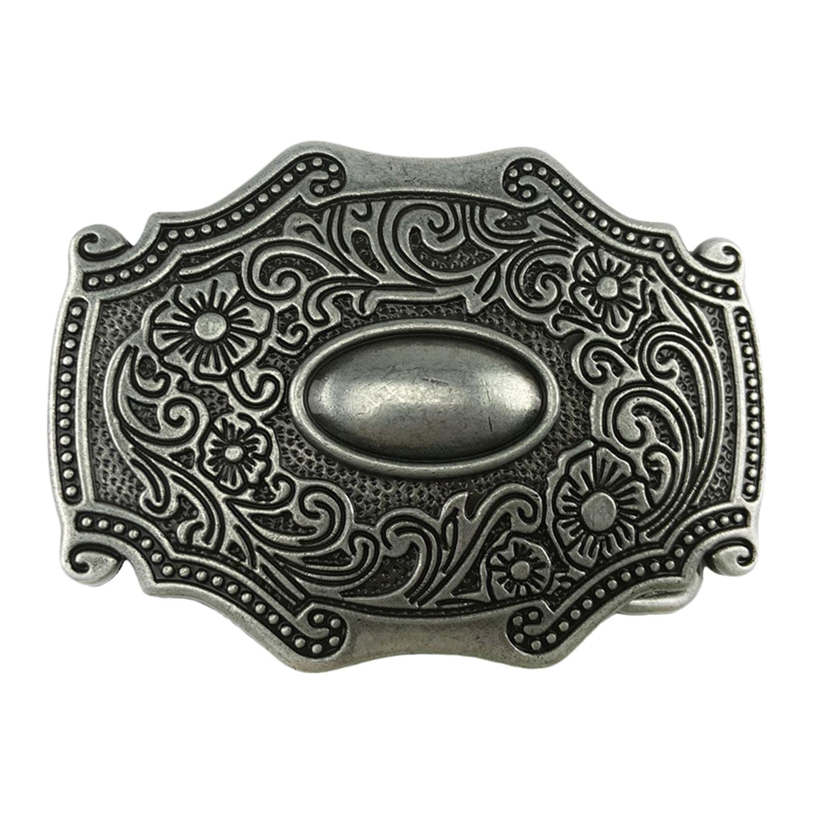 Cowboy Belt Buckle Engraved Pattern for Men Women Daily Use Gift| Clothing Shoes & Accessories|Mens Accessories|Belt Buckles-image-28