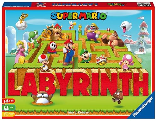 Ravensburger - Labirinto Super Mario | Gioco Da Tavola Per