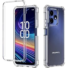 for Boost Mobile Celero5G+ 2024, Celero 5G Plus 3rd Version - Full Cover Shockproof Protective Phone Case - Clear