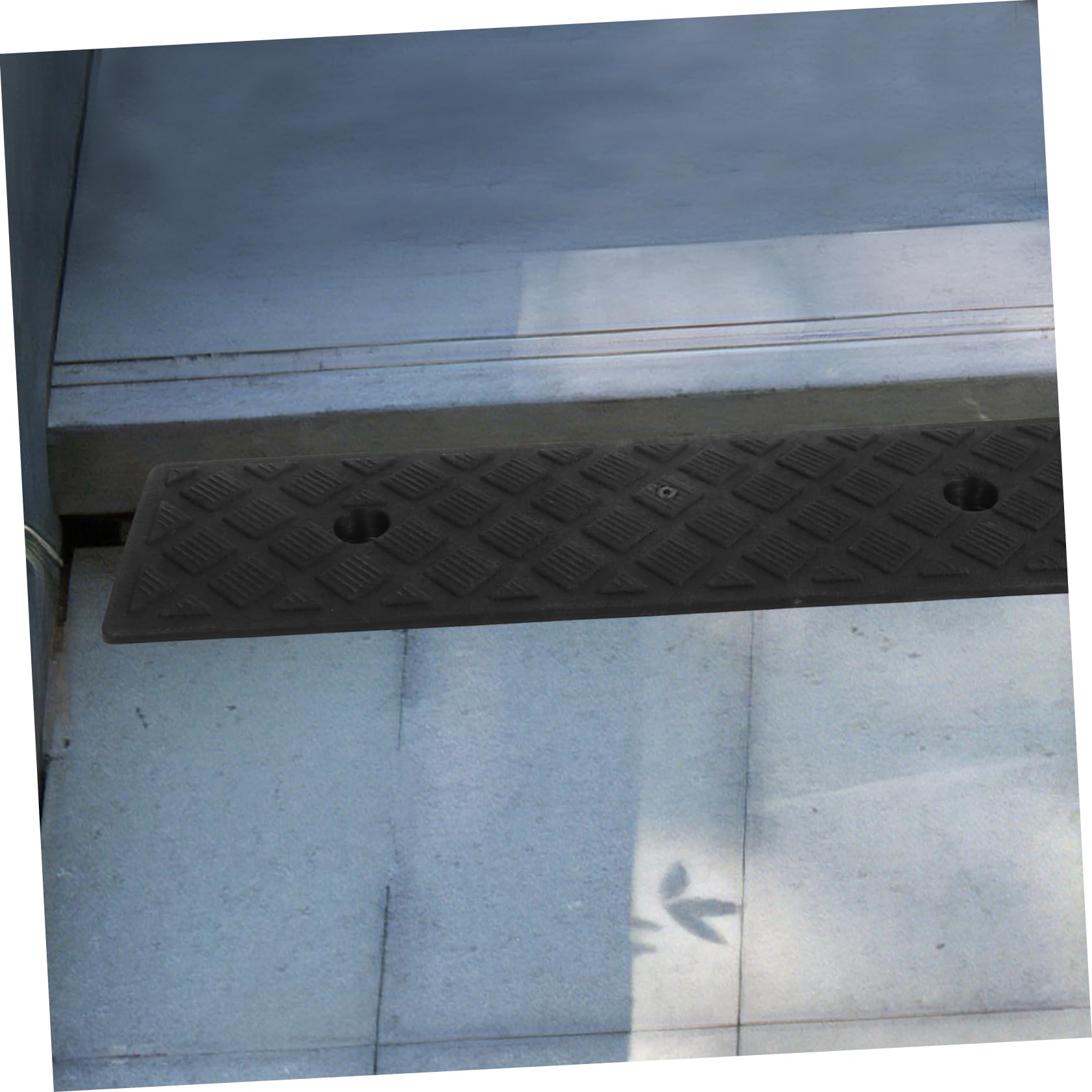 BELLIFFY Plastic Curb Ramp Heavy Duty Threshold Ramp for Driveway Car Trucks Scooter Antislip Surface