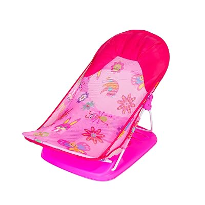 Safe-O-Kid® Baby Bather for Baby 0-12 Months, New Born Baby Bath Chair, Position Adjustable, Washable Soft Mesh, Large S