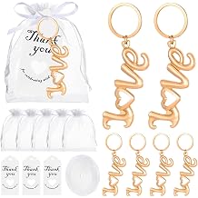24PCS Golden Love Bottle Openers for Wedding Favors Bridal Shower Favors,Gifts,Decorations or souvenirs for Guests