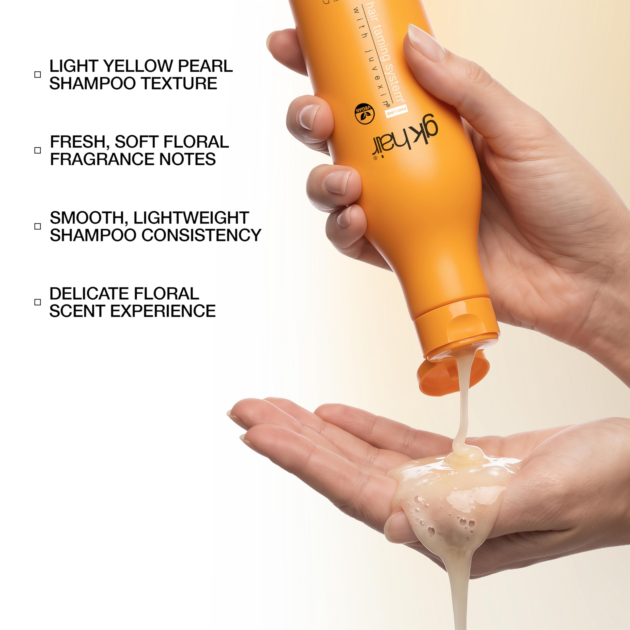 GK HAIR Global Keratin UV Color Shield Shampoo Limpieza profunda y protección contra el calor solar para cabello seco tratado encrespado sin sulfatos ni parabenos, tratamiento hidratante para rizados