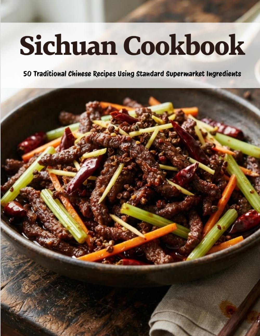 Sichuan Cookbook: 50 Traditional Chinese Recipes Using Standard Supermarket Ingredients