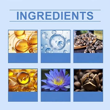 Blue Lotus Moringa Oil,Anti-Aging Skin Lotion for Women,Moringa Seed Brightening Facial Oil,Antioxidant Skin Care,Deeply Hydrating