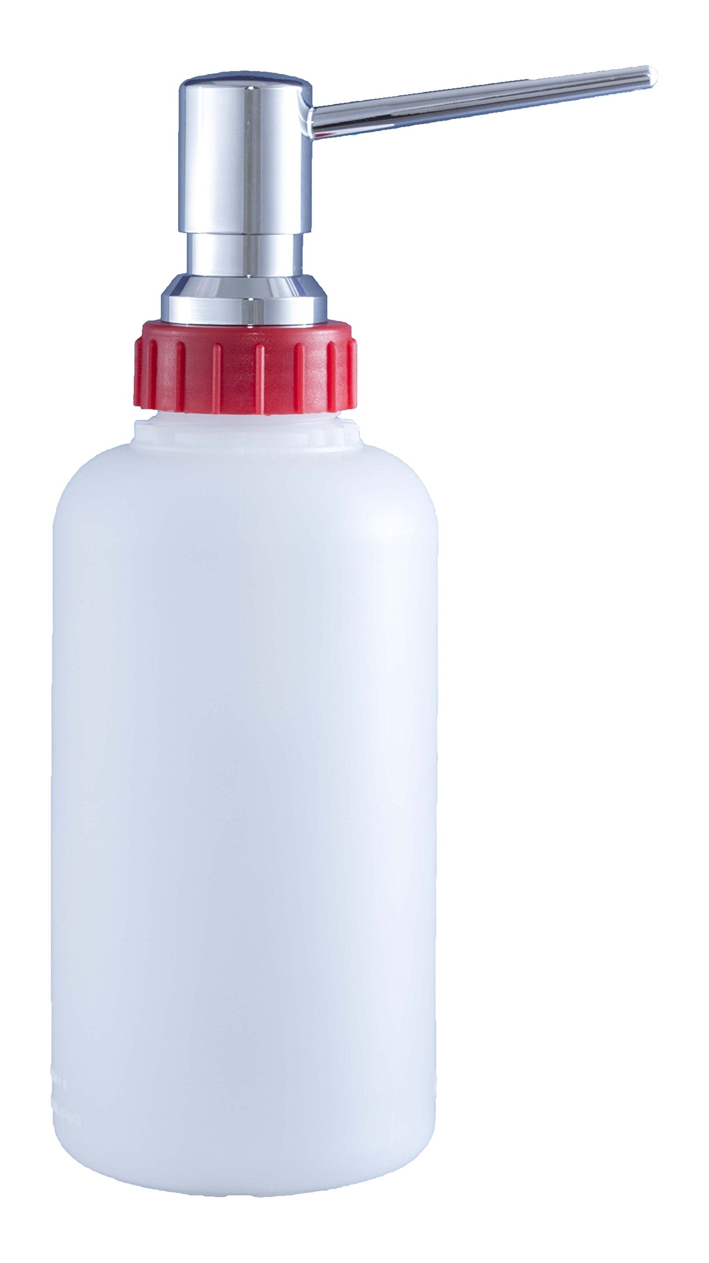 Jofel - AC63000, Dosificador de Jabón Empotrable, Pulsador con Botella, Inox Brillo, Incorpora Botella o Depósito, Rellenable, Cabezal de Latón, 1 L