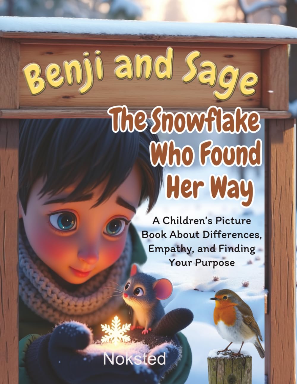 The Snowflake Who Found Her Way: A Children’s Picture Book About Differences, Empathy, and Finding Your Purpose (Adventures of Benji and Sage)