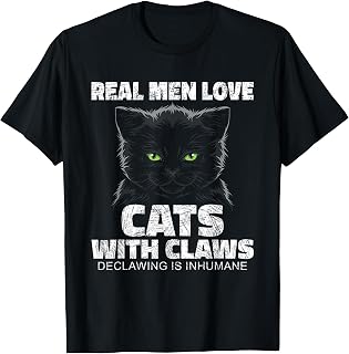 Stop Declawing. Claws Are Vital for Cat Well-being T-Shirt