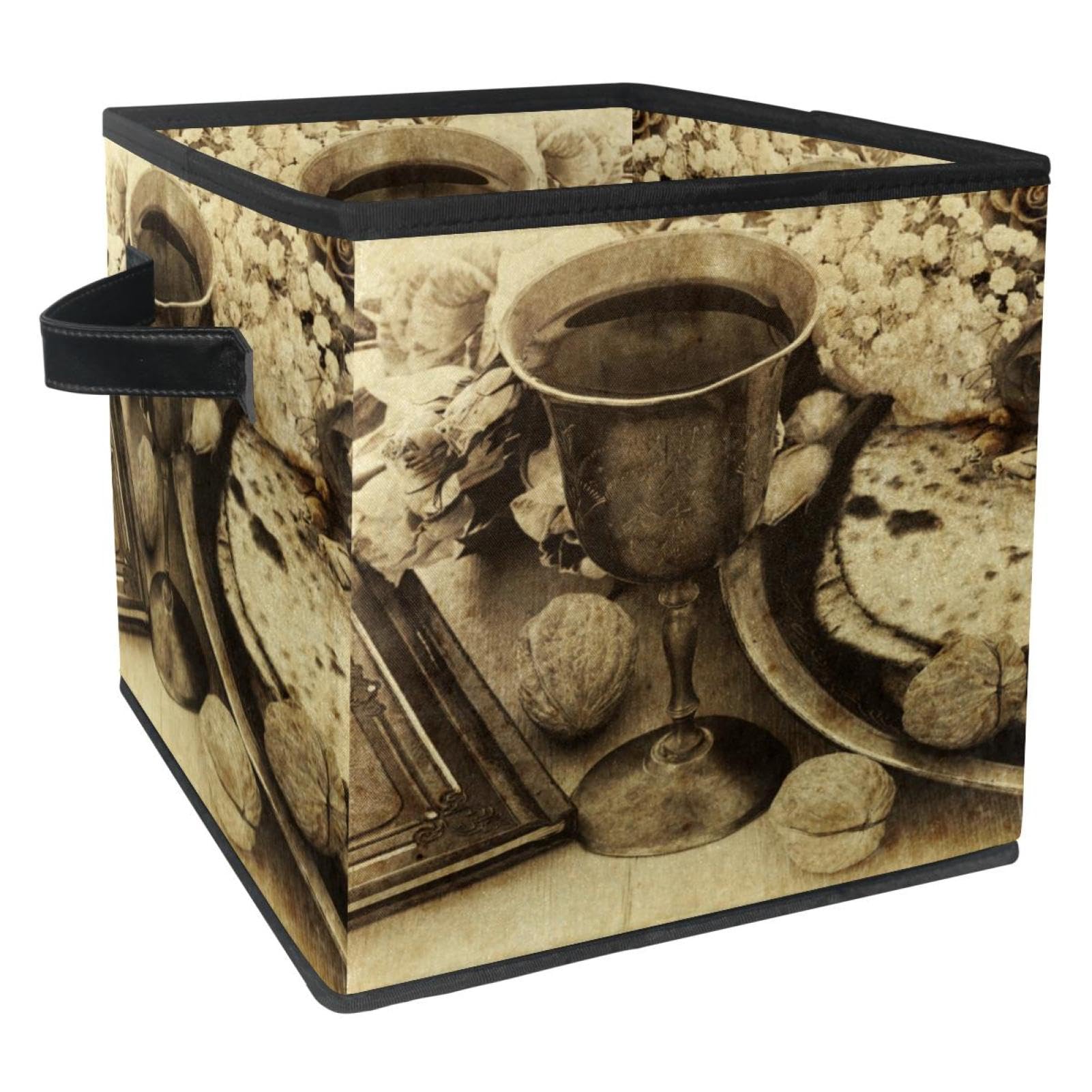 Cube de rangement en tissu pour éliminer le désordre des jouets et des livres à la maison