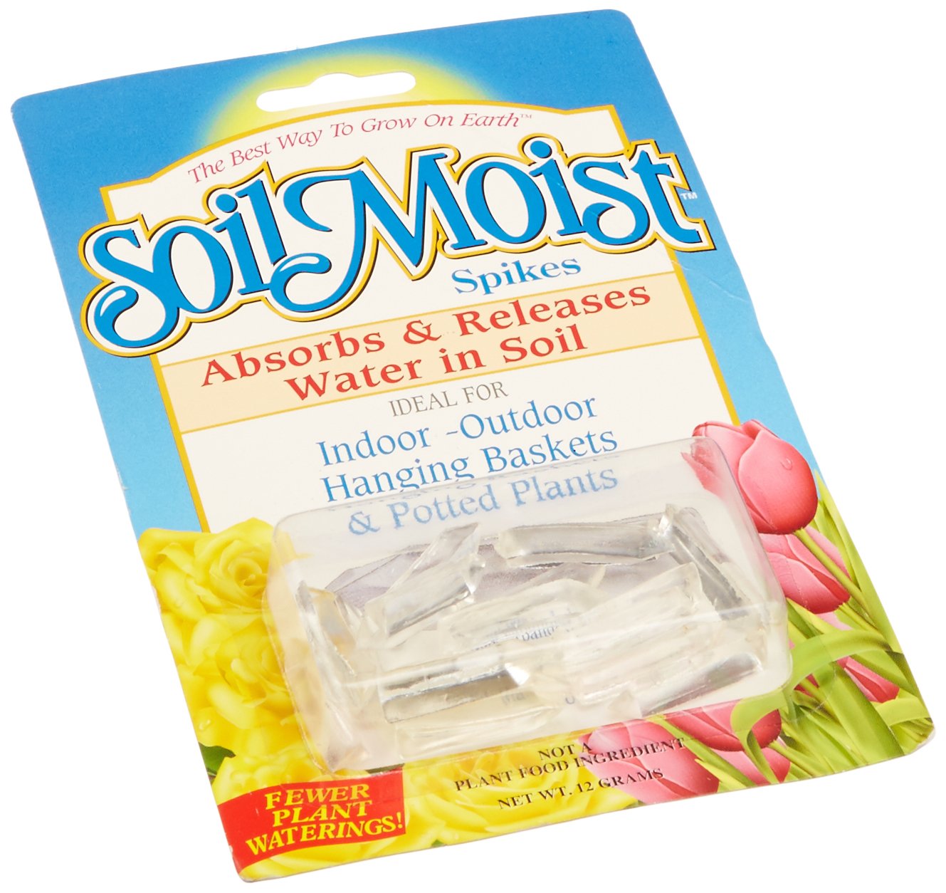 Soil Moist Water Reducing Plant Spikes