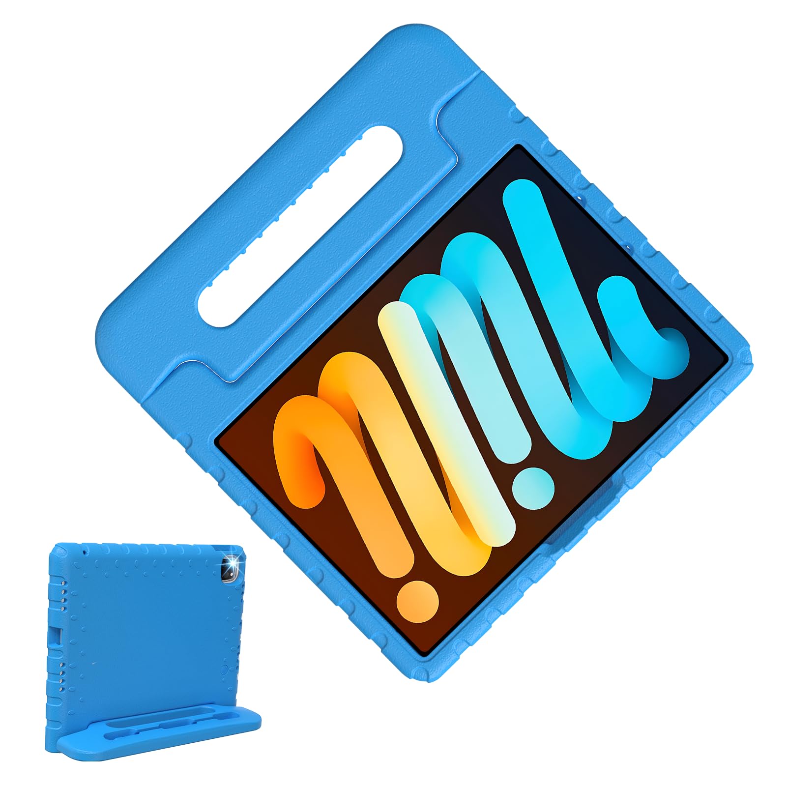 E-puhate for 2024 iPad Pro 11 inch Case M4 with Pencil Holder, Anti-Slip Handle, Super Protection EVA Kids Proof New Cute Cover for iPad Pro 11-inch (