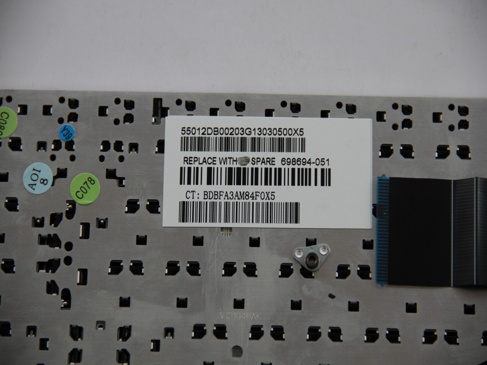 Clavier AZERTY Français Neuf Pour HP Pavilion G6S Series - Référence 643263-051, Noir, Compatible