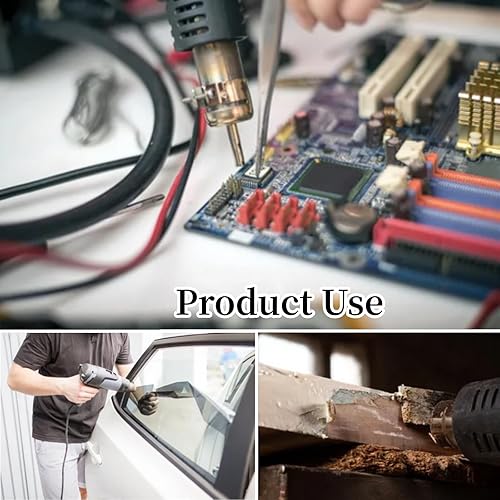 Miniatura 4 de AUNMAS Kit de boquillas de calor, boquillas de aire caliente, boquillas de estación de retrabajo de aire caliente para estación de soldadura de aire