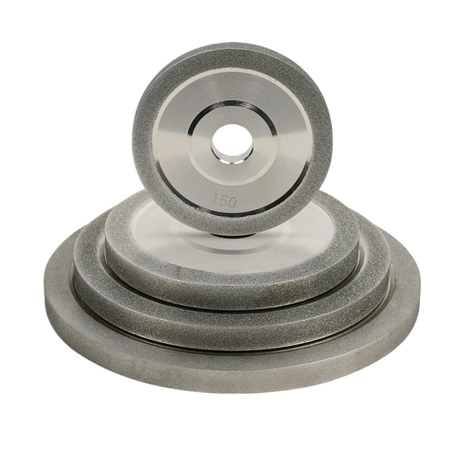 Schleifscheibe 78–150 mm for Schärfen von Wolframstahl-Fräswerkzeugen, Schleifmaschine(78x10mm150Grit)