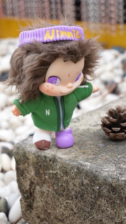 Amazon.com: 52TOYS NINNIC – Wild & Free Keychain Vinyl Face Plush
