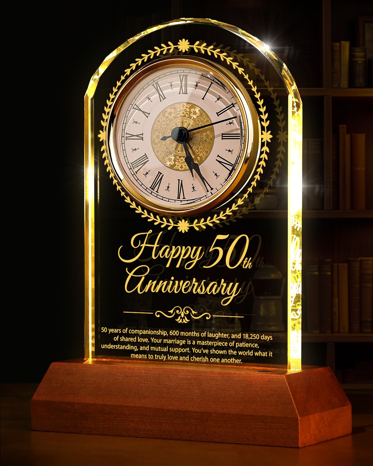 Sttokilly Crystal Quartz Clock