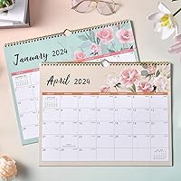 Vista 2 de Calendario 2024 – Calendario de pared 2024, 12 calendario mensual 2024 de enero de 2024 a diciembre de 2024, calendario de pared 2024