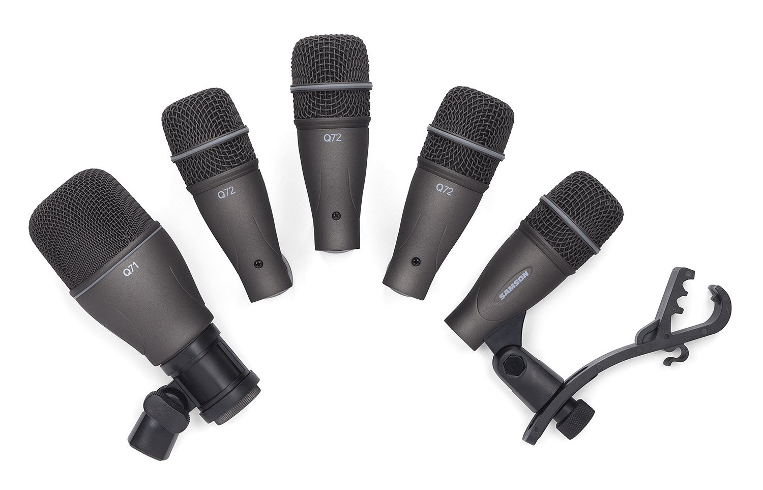 Samson ドラムマイクセット 5本 Amazon.com: Samson DK705 Drum Mic 5-piece Kit : Samson Audio