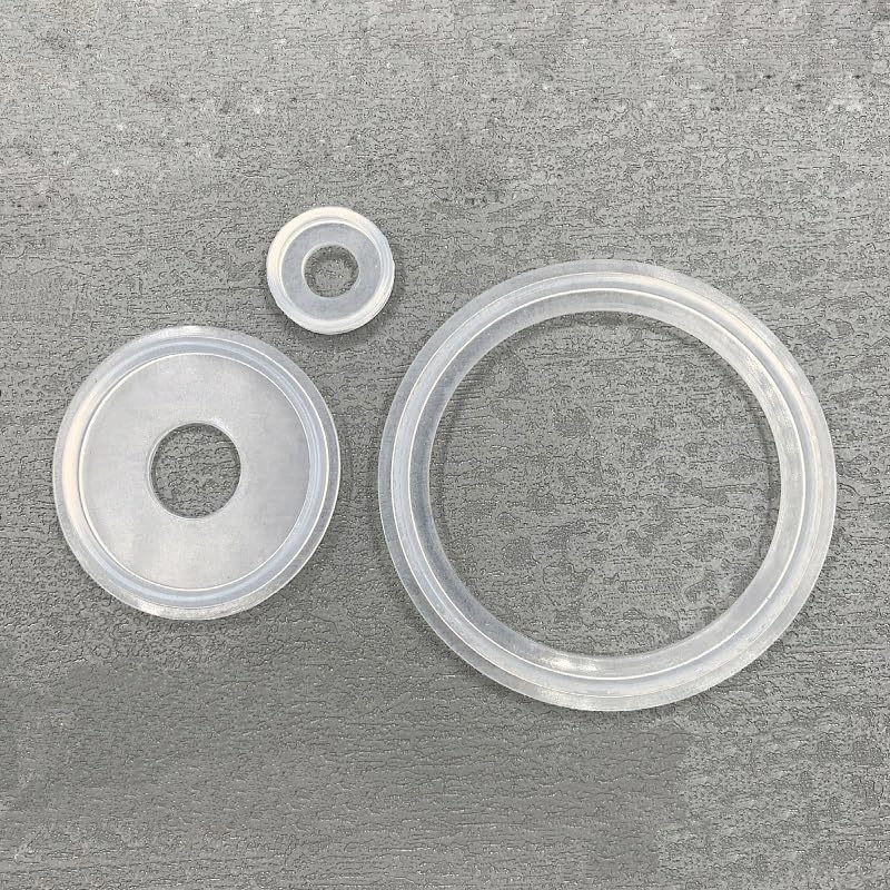 Anello di tenuta con guarnizione a tre morsetti in silicone da 3 pezzi for frigorifero for la casa(219mmx233mm)