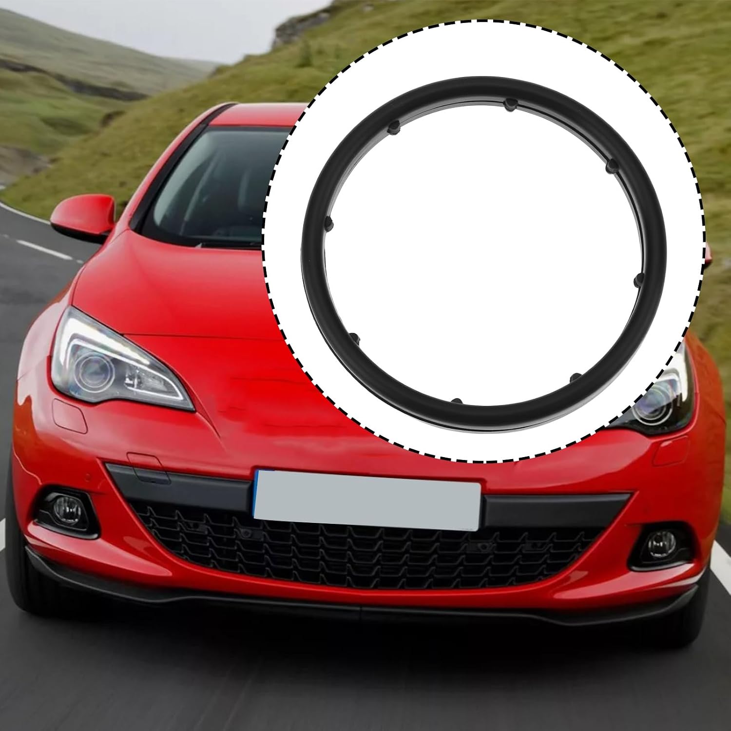 2pcs Oil Cooler Pipe Housing Seal Ring 24445723 Compatible with Vauxhall