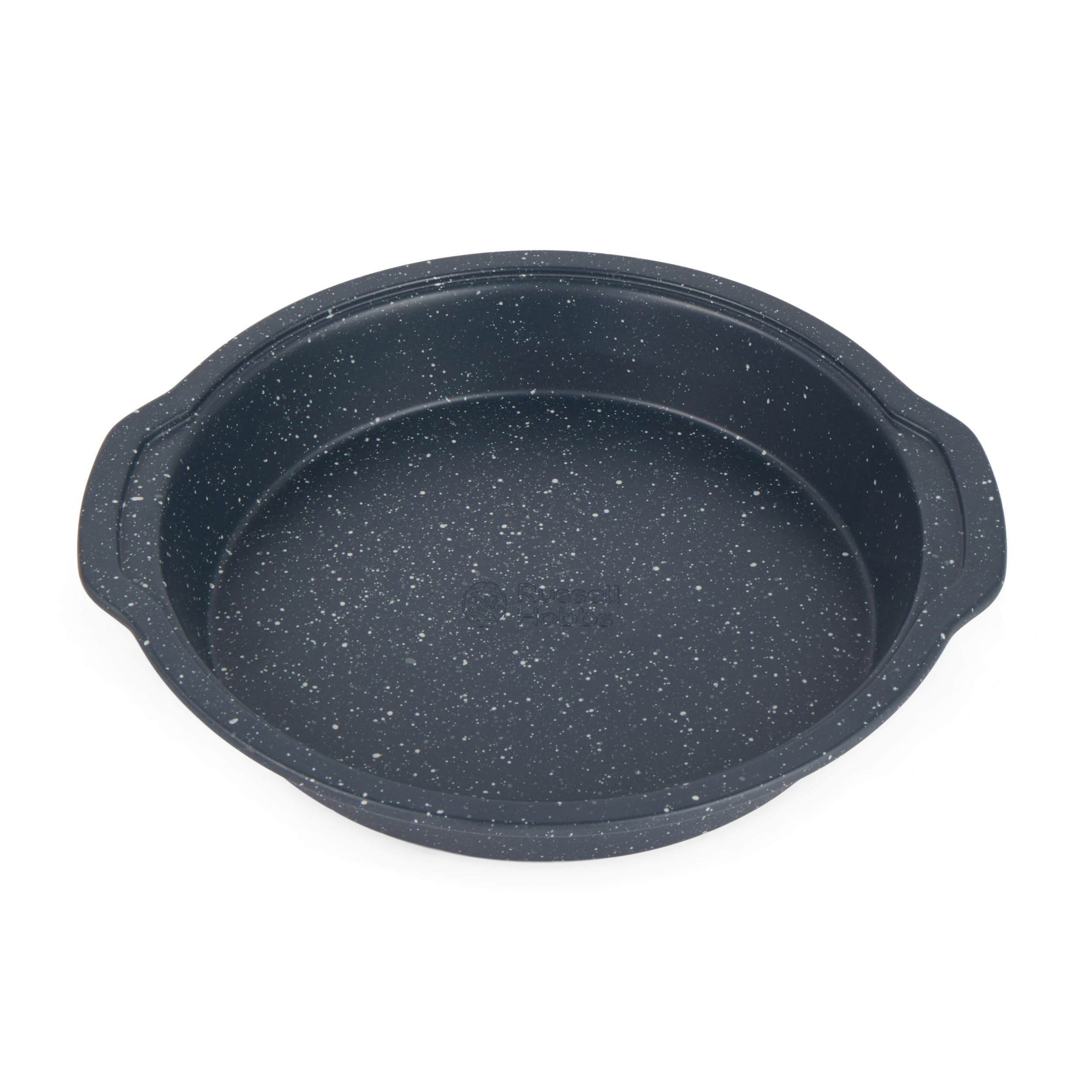 Russell Hobbs Russell Hobbs RH00995EU Nightfall Stone Cake Tin – Non-Stick Round Baking Tray with Handles, PFOA-Free Carbon Steel Bakeware, Ea