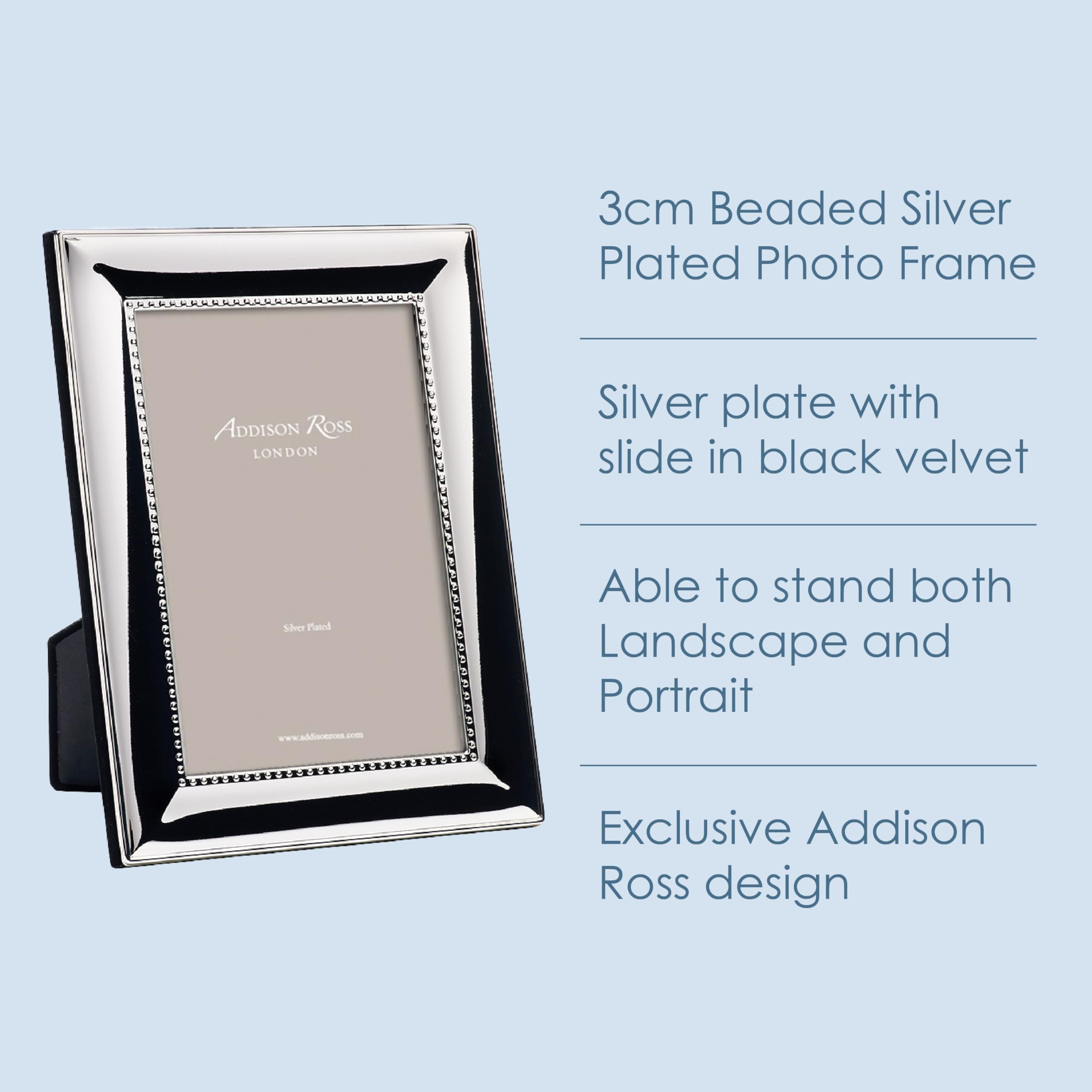 Amazon.co.jp: Addison Ross, Photo Frame, 4x6, Silver Plate Shot