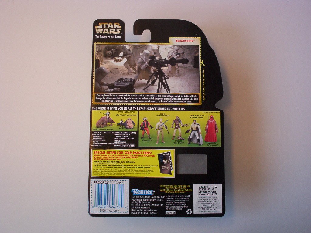 Star Wars The Vintage Collection, figurine Snowtrooper impérial