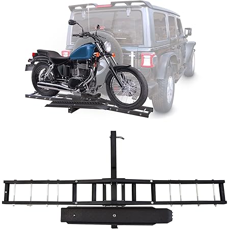 Hitch Rack Bike Carrier With Ramp Ebike Rack For Tow Hitch With