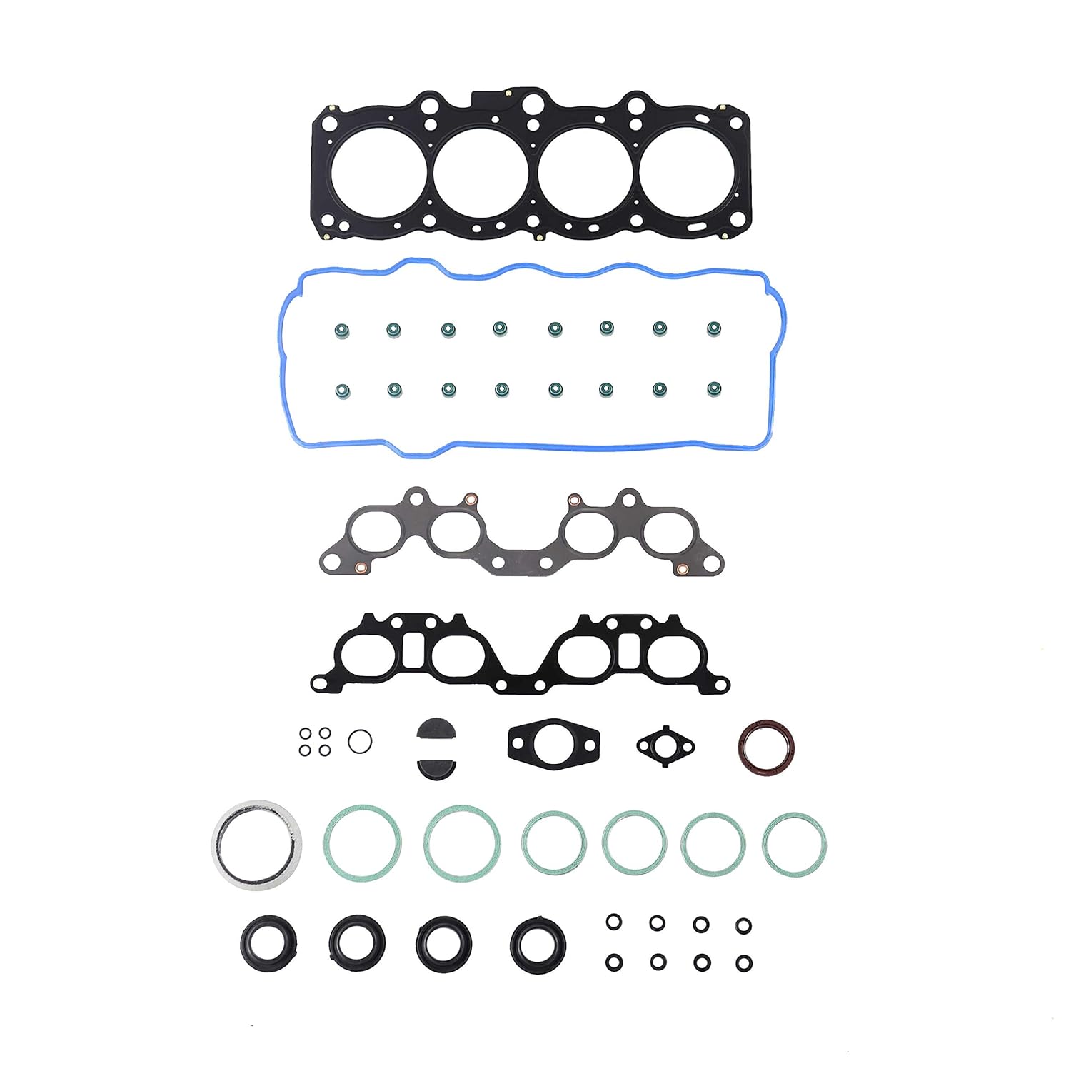DNJ HGS947 Cylinder Head Gasket Set for 1996-2000 Toyota RAV4 2.0L L4 16V DOHC 1998cc
