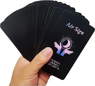 Love Oracle Cards,Tarot Cards for Beginners Twin Flame Tarot Cards,Oracle Cards Decks with Meanings on Them Soulmate to Romantic Relationships Oracle Cards (Black (2.75“ × 4.72")