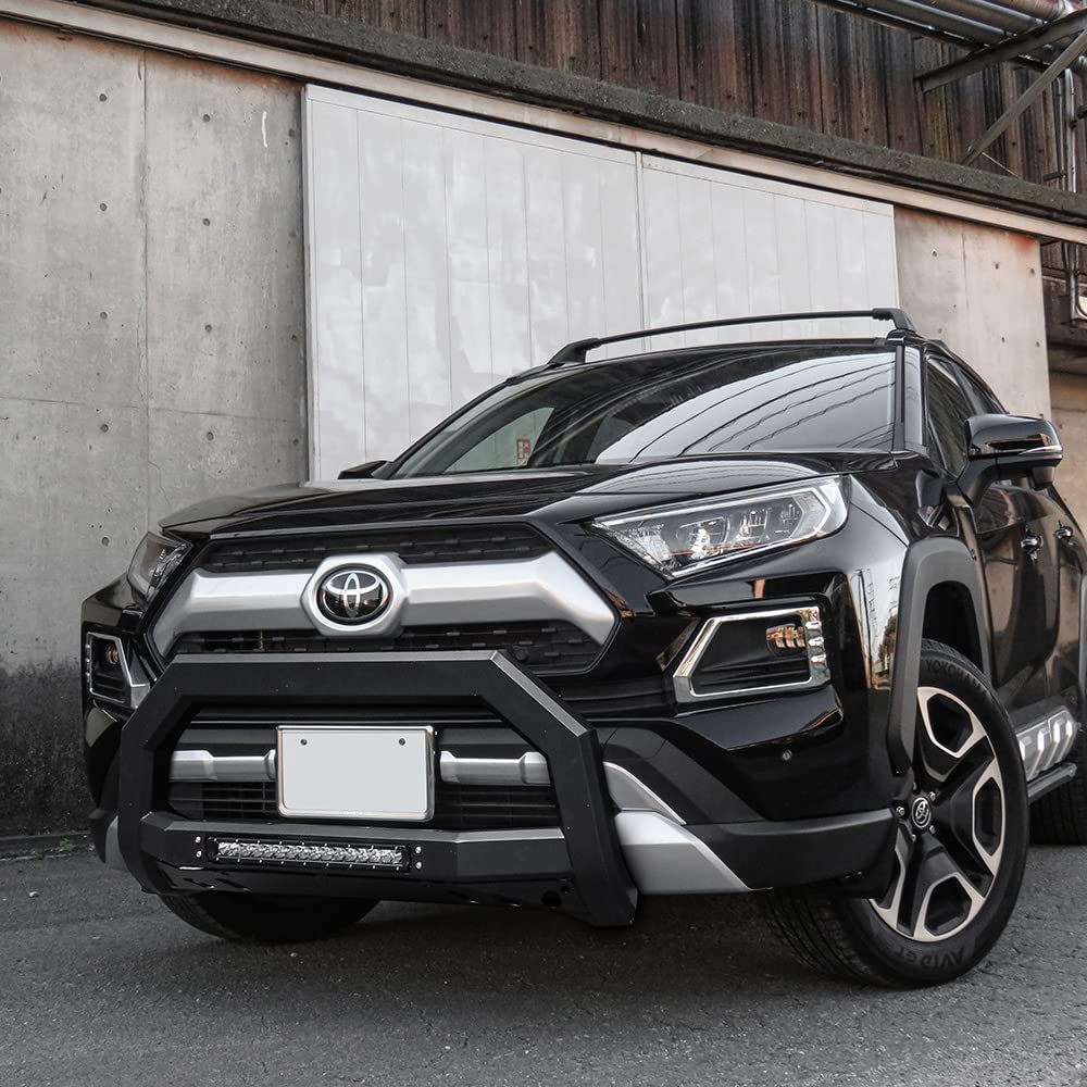 も*き様 RAV4 グリルガード LEDバー付き 楽天市場】[WINBO正規品] グリルガード グロスブラック フロント